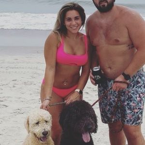 Pink bikini